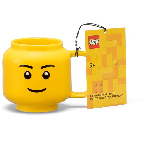 Lego Rumena keramična otro&scaron;ka skodelica 255 ml Head - LEGO&reg; Cene
