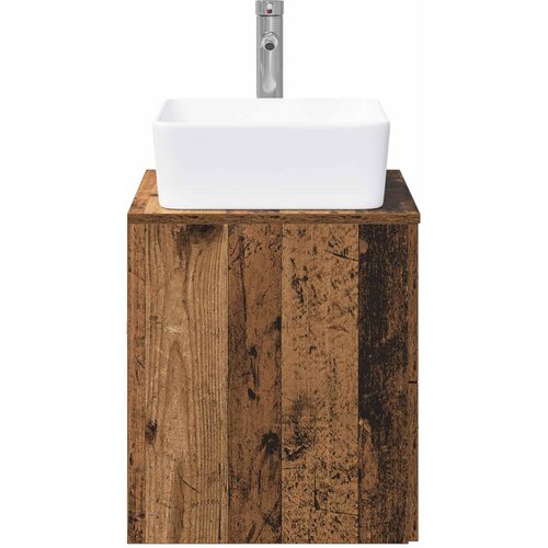  Set namje&amp;scaron;taja za kupaonicu Staro drvo Konstruirano drvo Smeđa 62.5 x 44.5 x 50 cm Slike