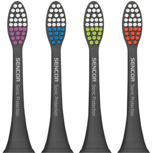 Sencor SOX002 nadomestne glave za zobno ščetko modele SOC1x, SOC2x, SOC3x, črne Cene