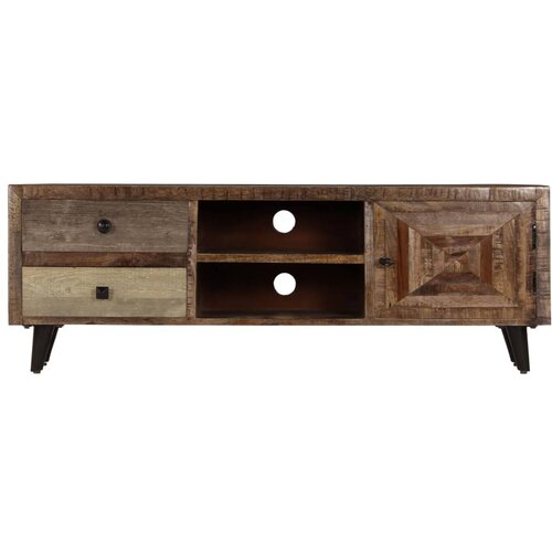 Maison Chic TV omarica - TV stojalo - Televizijska omarica iz trdnega mangovega lesa 118x30x40 cm, (21702305) Cene