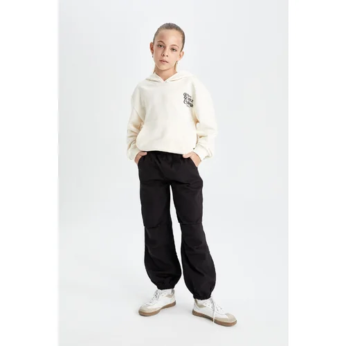 Defacto Girl's Parachute Cotton Trousers