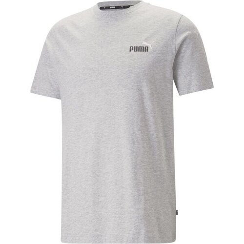Puma ESS+2 COL SMALL LOGO TEE Muška majica, siva, veličina Cene