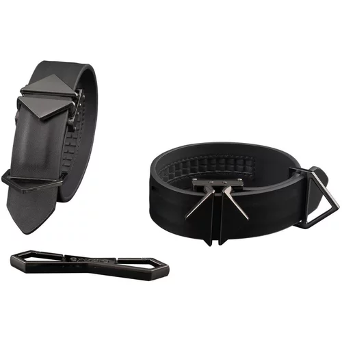 LOCKINK - Ankle and Wrist Cuffs Set - black