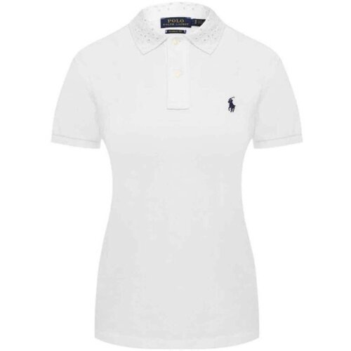 Polo Ralph Lauren Polo majice kratki rokavi - Bela Cene
