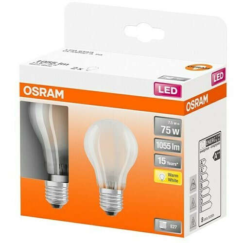 Osram LED sijalka OSRAM Star Classic A 75 (7,5 W, 1.055 lm, 2.700 K, toplo bela, E27) Cene