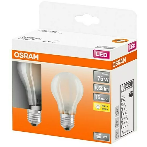 Osram star LED žarulja (E27, 7,5 W, A60, 1.055 lm, 2 Kom.)