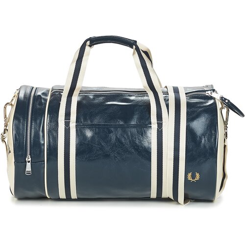 Fred Perry Športne torbe CLASSIC BARREL BAG Modra Cene