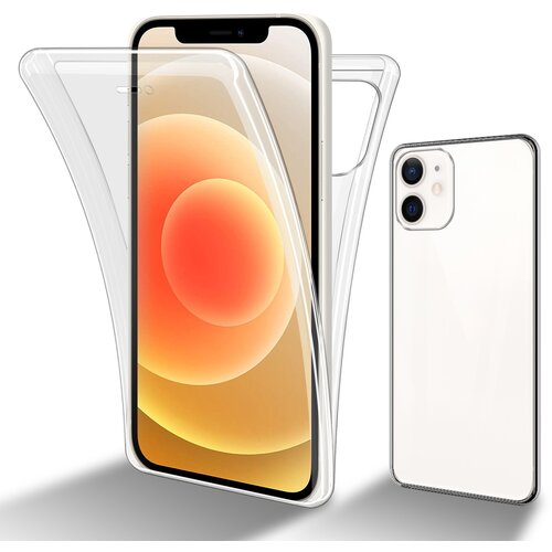Cadorabo Ohi&scaron;je, združljiv z Appleom v prozorni - 360 &deg; Za&scaron;čitni pokrov celotnega telesa - za&scaron;čita spredaj in hrbta, vsestranska za&scaron;čita z za&scaron;čitnim zaslonom, (20694845) Cene