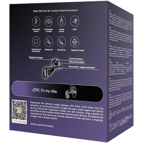 Snailvibe svibe - snail jovi couples ring black Slike