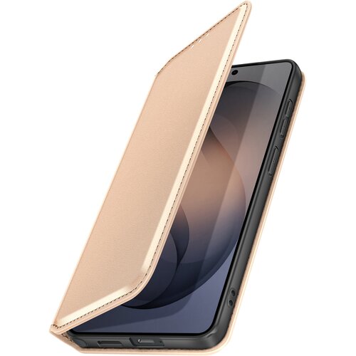 AVIZAR Preklopna torbica za Galaxy S26 Ultra magnetna s stojalom Classic Edition, Zlata, (5000273953) Cene