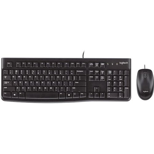 Logitech tastatura i mis MK120 Black Cijene