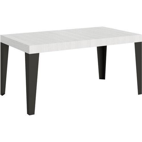 Itamoby   Flame (90x160/420 cm) - bela, barva nog: antracit - raztegljiva jedilna miza, (20842458) Cene