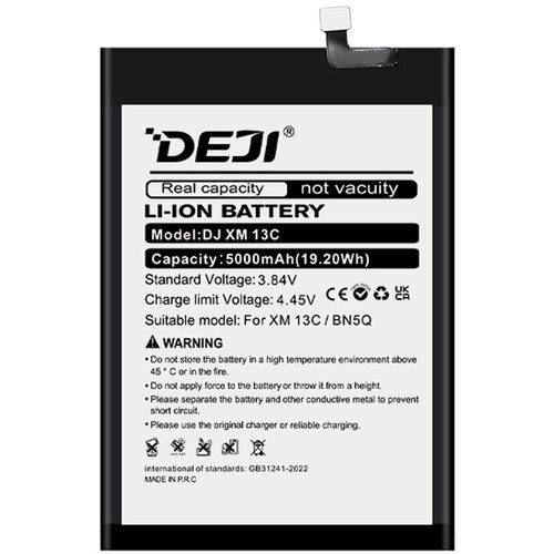 Deji Baterija za Xiaomi Redmi 13C 4G/ Poco C655/ BN5Q (4900 mAh) Cene