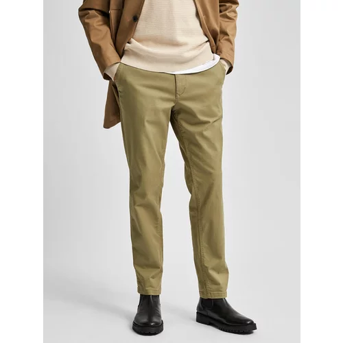 Selected Homme Miles Chino Hlače Zelena