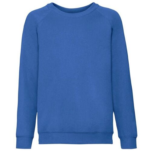 Fruit Of The Loom Niebieska bluza dziecięca Raglan Sweat Cijene