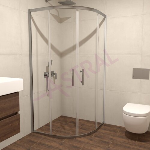 Astral loft lux R90x195 6mm tu&scaron; kabina Cene