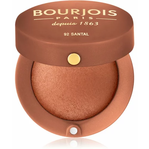 Bourjois Little Round Pot rdečilo za obraz 2,5 g odtenek 92 Santal za ženske
