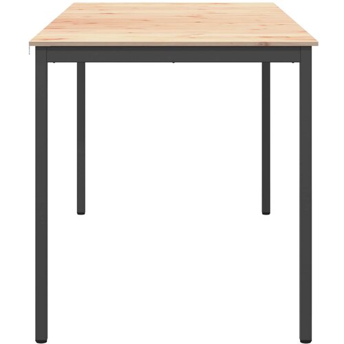  Stol za bar Prirodna 200 x 100 x 105 cm Čvrsto borovo drvo Slike