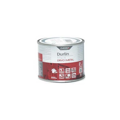 Helios Emajl za drvo i metal 0.2l braon Slike