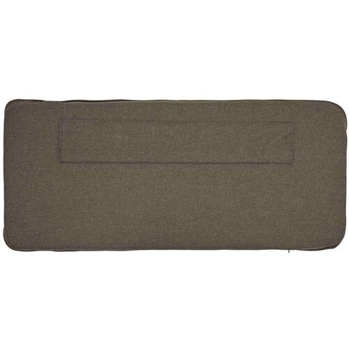  Tapecirani uzglavlje Smeđa i taupe 150 cm Čvrsto borovo drvo Slike