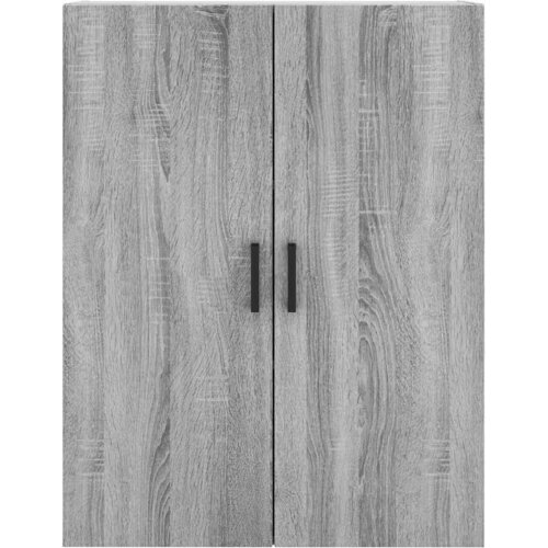  Visoka komoda siva sonome 69,5x34x180 cm od konstruiranog drva Slike