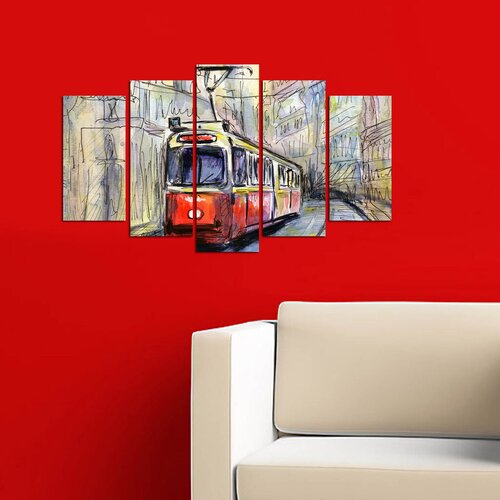 Wallity Set Slika 5M-71, 5 Delova Cene