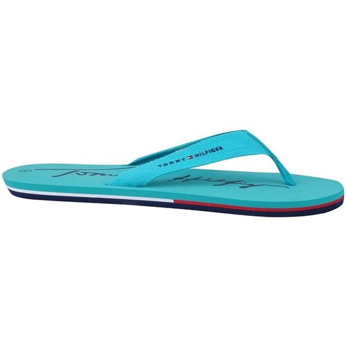 Tommy Hilfiger Nizki čevlji Logo Print Flip Flop pisana Slike