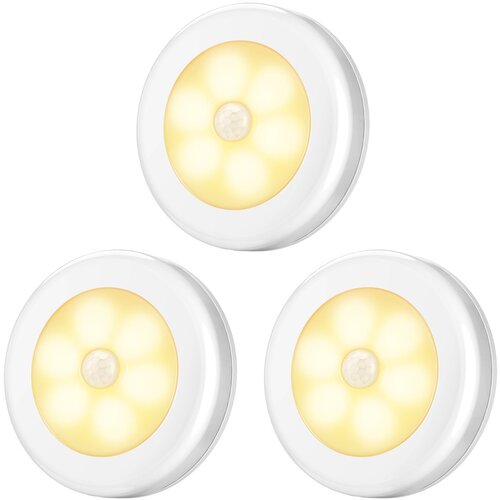 Venisymlis Brezžična Magnetna Baterija Za Nočno Senzorsko Svetilko Smart Home - Bela, (22097303) Slike