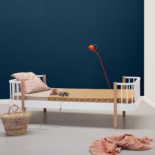 Oliver Furniture&amp;reg; dječji krevetić wood bed 90x200 white/oak Slike