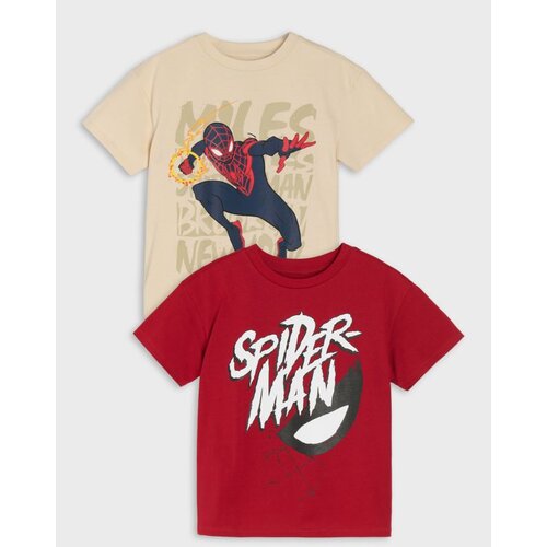 Sinsay Pamučne majice s printom 2 kom Spider-Man Slike