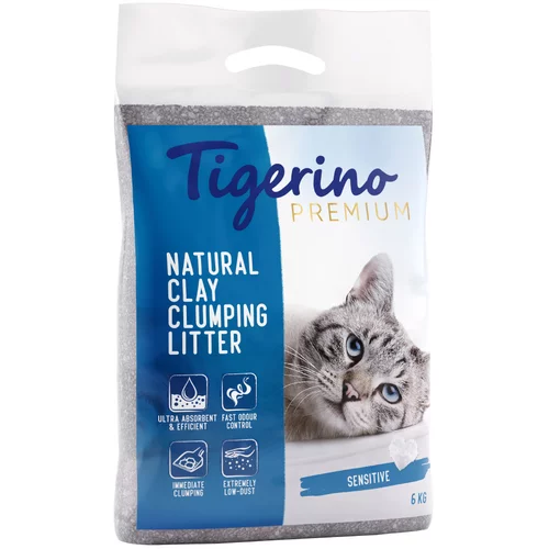 Tigerino Canada Style / Premium pesek za mačke - Sensitive (brez parfuma) - 6 kg