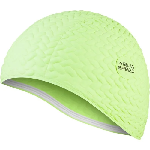 Aqua speed Woman's Swimming Cap Bombastic Tic-Tac Pattern 11