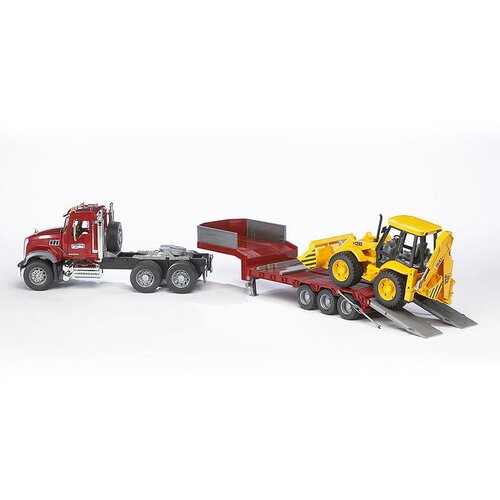 Jcb Bruder kamion mack sa Jcb utov. ( 028138 ) Slike