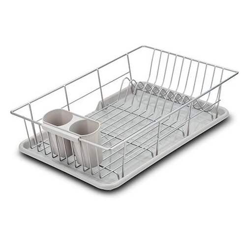 Nava NV10-186-016 oceđivač za sudove misty 30X48X11CM inox-beli Cene