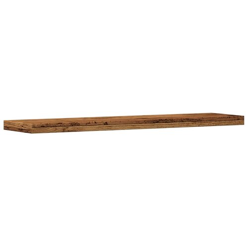  Zidne police 4kom boja staro drvo 40x10x1,5cm konstruirano drvo Slike