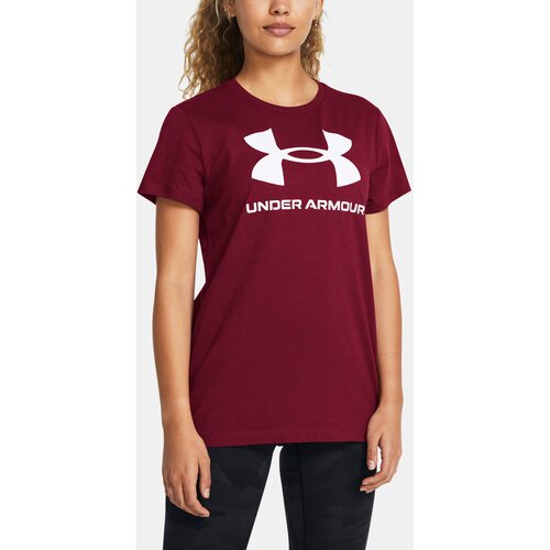 Under Armour Women's T-shirt UA Rival Logo SS-RED - Women's Slike