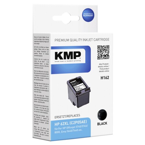 KMP H162 ink cartridge black compatible with HP C2P05AE 62 XL Cijene