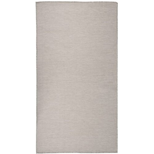 Furnova Zunanja preproga plo&amp;scaron;čato tkanje 80x150 cm taupe, (21930802) Slike