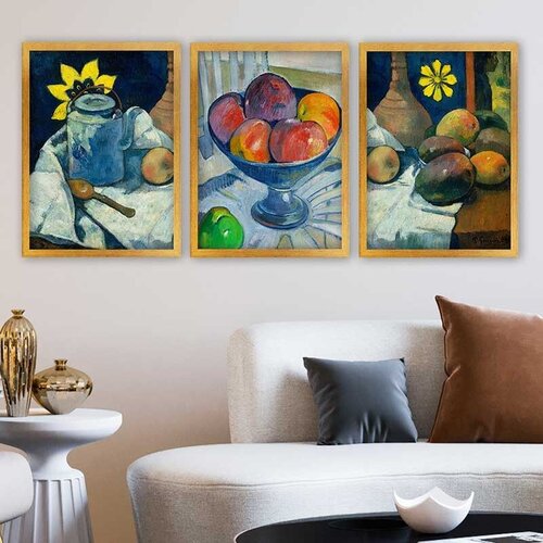 Wallity Set uramljenih slika 3AC_UN1233904 , 3 Dela Cene