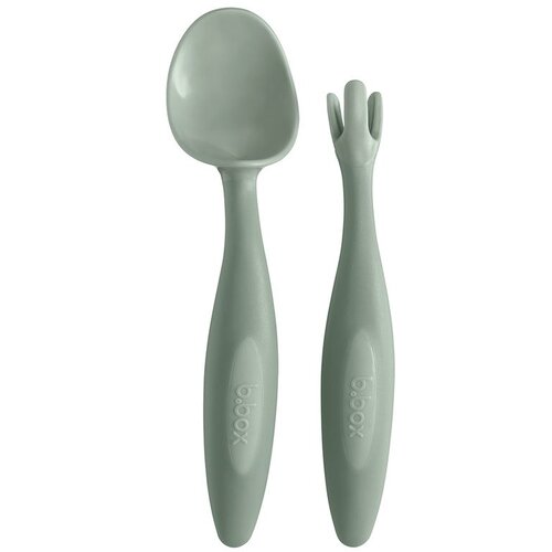 B.box Gelato Cutlery pribor za otroke Bubblegum 9m+ 2 kos Slike