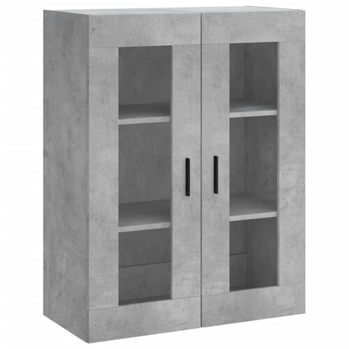 Maison Chic Stenska omarica - Zidna omarica betonsko siva 69,5x34x90 cm iu486, (22062921) Slike