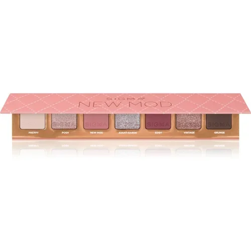 Sigma Beauty New Mod Eyeshadow Palette paleta senčil za oči 8 g