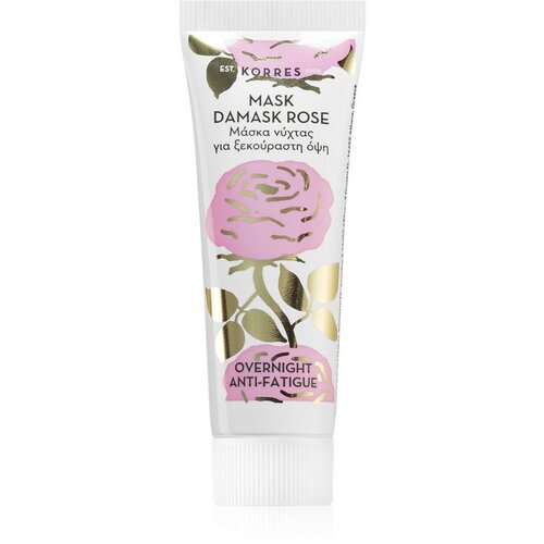 Korres Beauty Shots Damask Rose nočna maska za obraz za utrujeno kožo 18 ml Cene