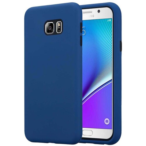 Cadorabo Ohi&scaron;je, združljiv s Samsungom v temno modrem - hibridnem za&scaron;čitnem pokrovu s TPU silikonom v notranjosti in 2 -delno plastiko zunaj, (20565297) Cene