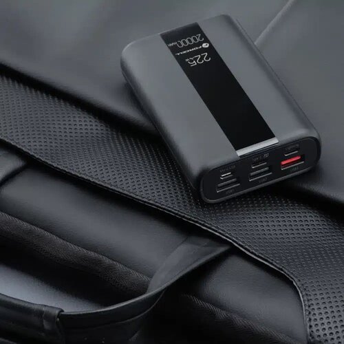 Powerbank Forcell F-Energy Energo P20K2 QC3.0 PD 3A 22.5W 20000 mAh črn Slike