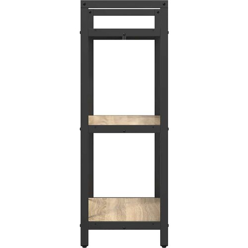 VidaXL Polica Sonoma hrast 56 x 34 x 96 cm Konstruirano drvo Slike
