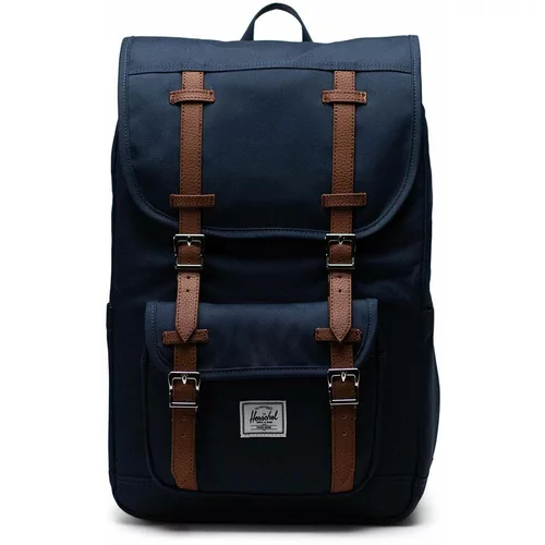 Herschel Ruksak 11391-00007-OS Little America Mid Backpack boja: tamno plava, veliki, bez uzorka