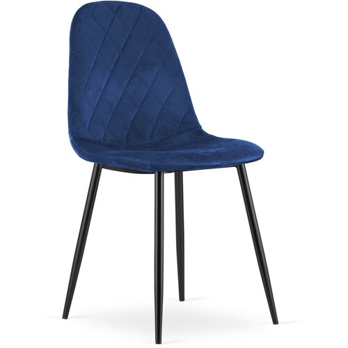 Brandless Stol ASTI - temno modra žamet x 1, (22030946) Slike