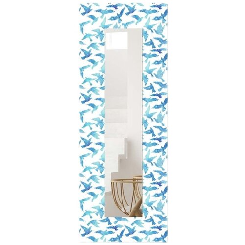 Wallity Zidno ogledalo s drvenim okvirom 40x120 cm - Cijene