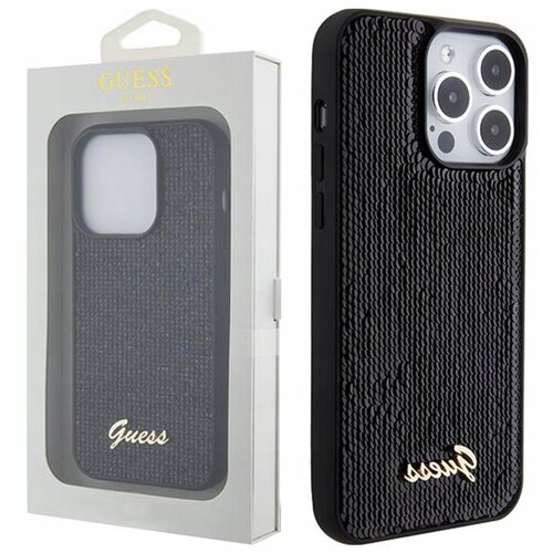 Guess OVITEK CASE Z LOGO ZA IPHONE 15 PRO ČRN, (21972936) Cene